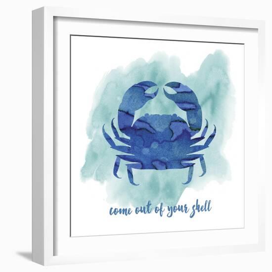 Crab-Erin Clark-Framed Giclee Print