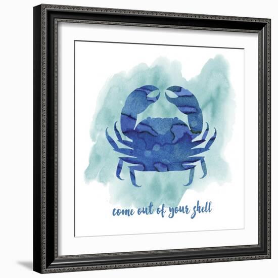 Crab-Erin Clark-Framed Giclee Print
