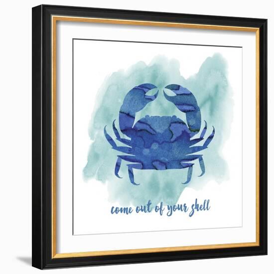 Crab-Erin Clark-Framed Giclee Print