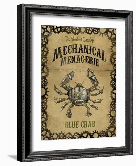 Crab-Michael Murdock-Framed Giclee Print