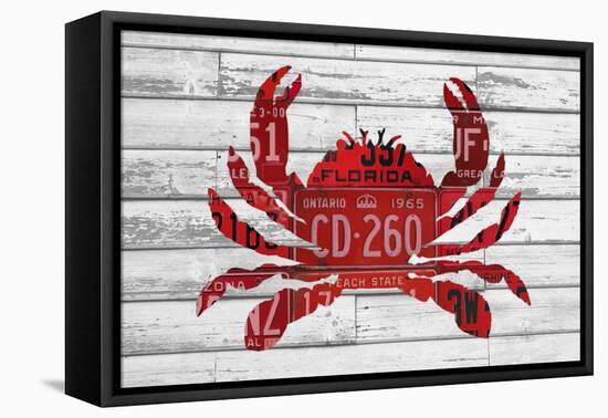 Crab-Design Turnpike-Framed Premier Image Canvas