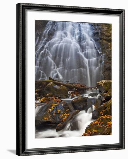 Crabtree Falls in the Blue Ridge Parkway of North Carolina, USA-Chuck Haney-Framed Photographic Print