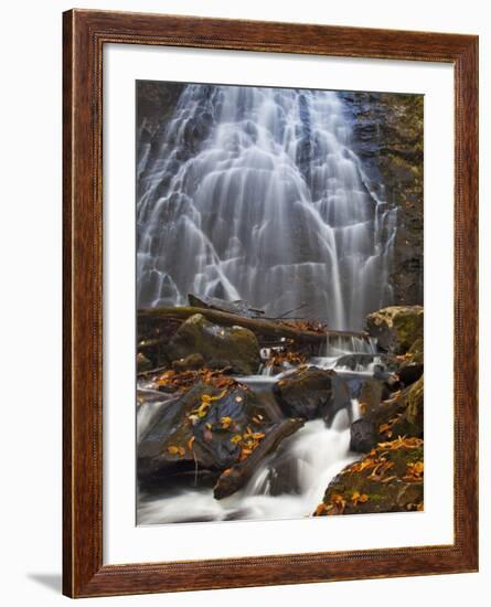 Crabtree Falls in the Blue Ridge Parkway of North Carolina, USA-Chuck Haney-Framed Photographic Print