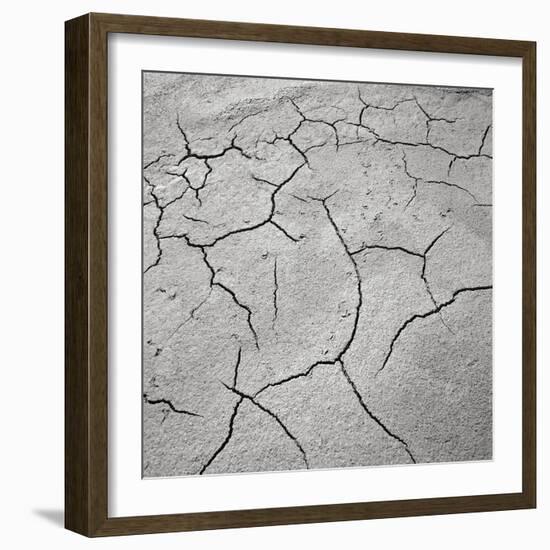 Cracked Desert Mud-null-Framed Photographic Print