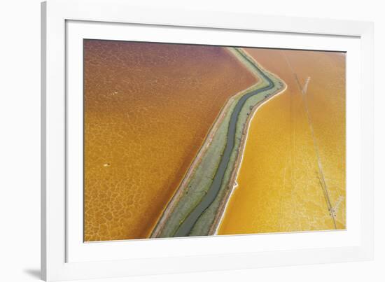 Cracked Earth-Jason Hawkes-Framed Giclee Print