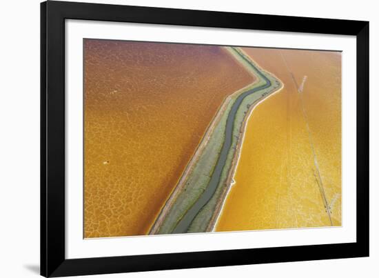 Cracked Earth-Jason Hawkes-Framed Giclee Print