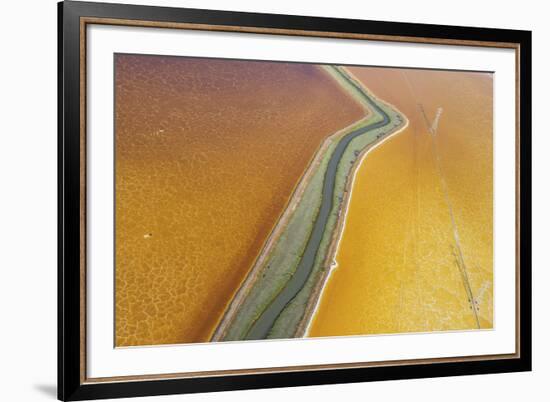 Cracked Earth-Jason Hawkes-Framed Giclee Print