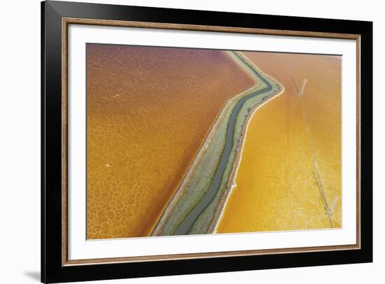 Cracked Earth-Jason Hawkes-Framed Giclee Print