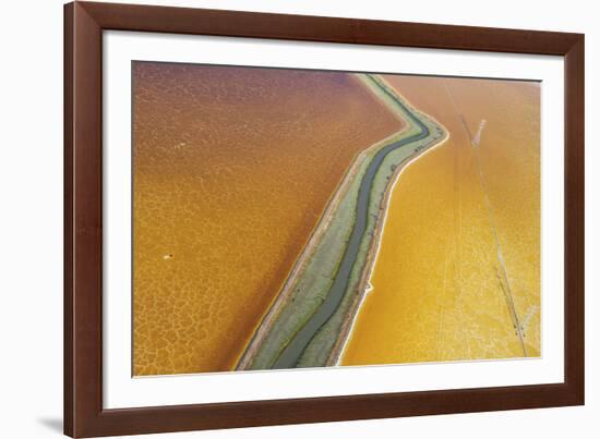 Cracked Earth-Jason Hawkes-Framed Giclee Print