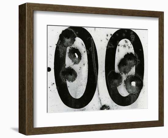 Cracked Paint and Metal, c. 1980-Brett Weston-Framed Photographic Print