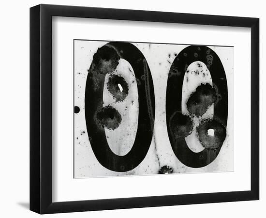 Cracked Paint and Metal, c. 1980-Brett Weston-Framed Photographic Print