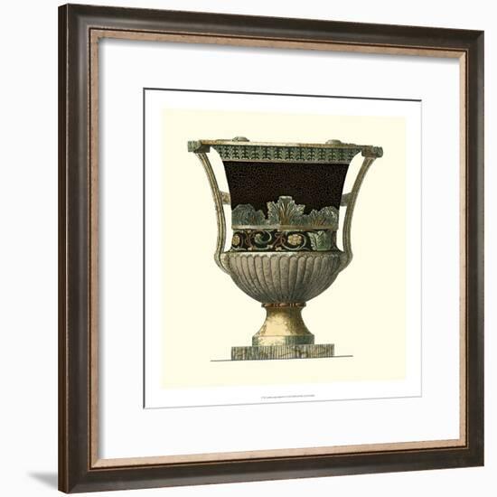 Crackled Large Giardini Urn I-Giovanni Giardini-Framed Art Print