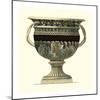 Crackled Large Giardini Urn II-Giovanni Giardini-Mounted Art Print