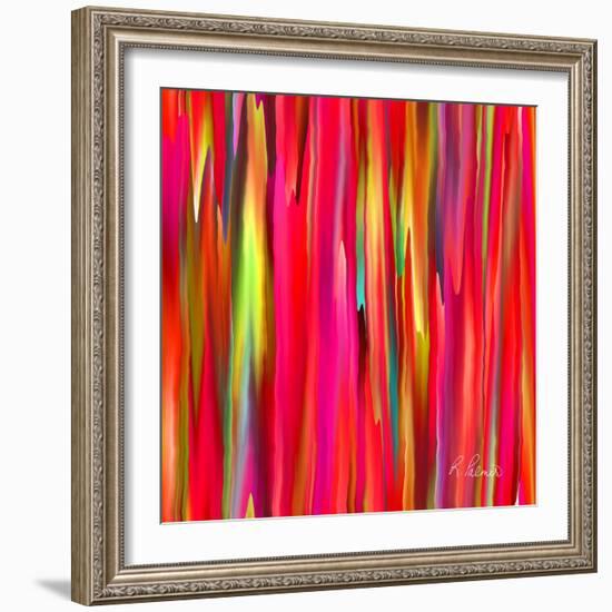 Cracks And Folds-Ruth Palmer-Framed Art Print