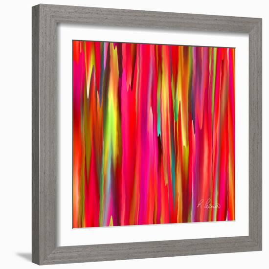 Cracks And Folds-Ruth Palmer-Framed Art Print