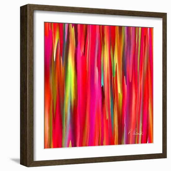 Cracks And Folds-Ruth Palmer-Framed Art Print