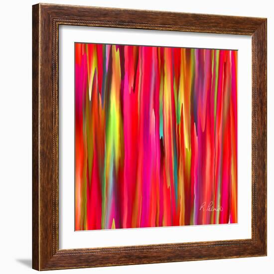 Cracks And Folds-Ruth Palmer-Framed Art Print