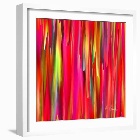 Cracks And Folds-Ruth Palmer-Framed Art Print