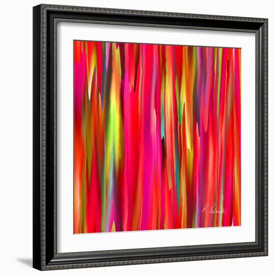 Cracks And Folds-Ruth Palmer-Framed Art Print