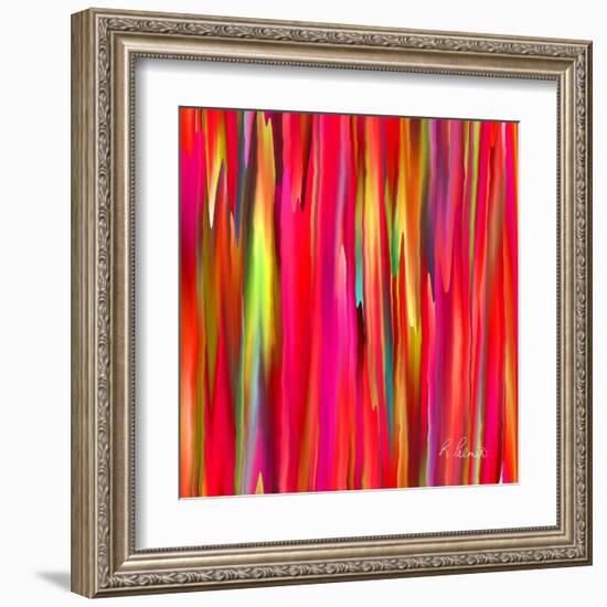 Cracks And Folds-Ruth Palmer-Framed Art Print