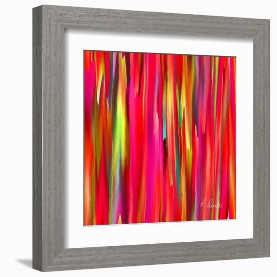 Cracks And Folds-Ruth Palmer-Framed Art Print