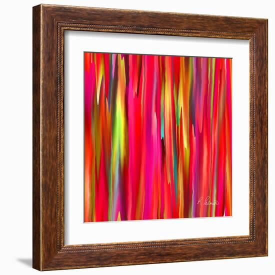 Cracks And Folds-Ruth Palmer-Framed Art Print