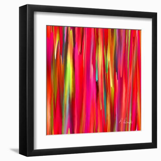 Cracks And Folds-Ruth Palmer-Framed Art Print