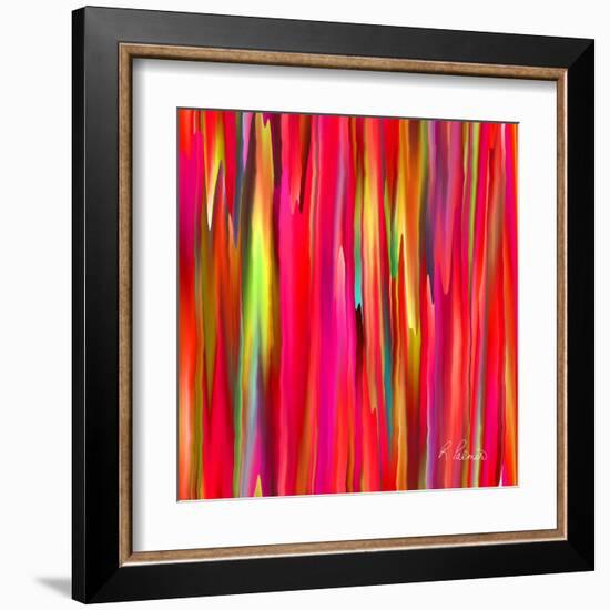 Cracks And Folds-Ruth Palmer-Framed Art Print