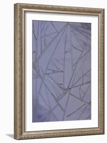 Cracks-K.B. White-Framed Photographic Print