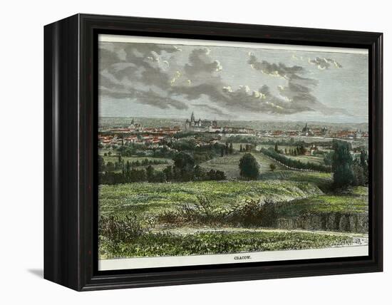 Cracow, Poland, C1880-Taylor-Framed Premier Image Canvas