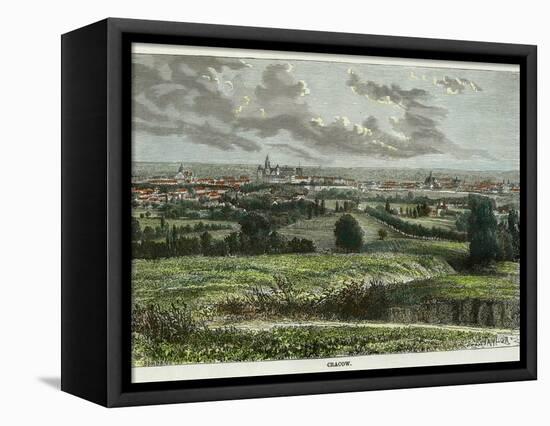 Cracow, Poland, C1880-Taylor-Framed Premier Image Canvas