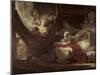 Cradle, c.1780-Jean-Honoré Fragonard-Mounted Giclee Print