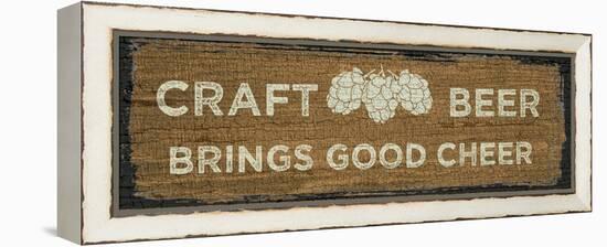 Craft Beer Sign I-Erin Clark-Framed Premier Image Canvas