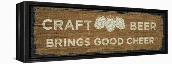 Craft Beer Sign I-Erin Clark-Framed Premier Image Canvas