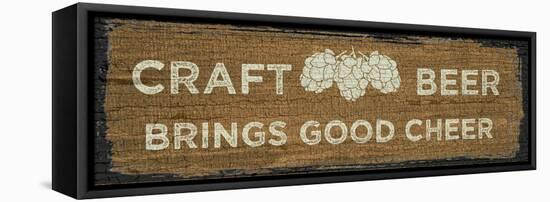 Craft Beer Sign I-Erin Clark-Framed Premier Image Canvas