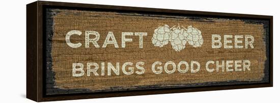 Craft Beer Sign I-Erin Clark-Framed Premier Image Canvas