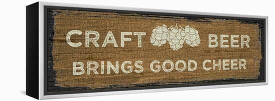 Craft Beer Sign I-Erin Clark-Framed Premier Image Canvas