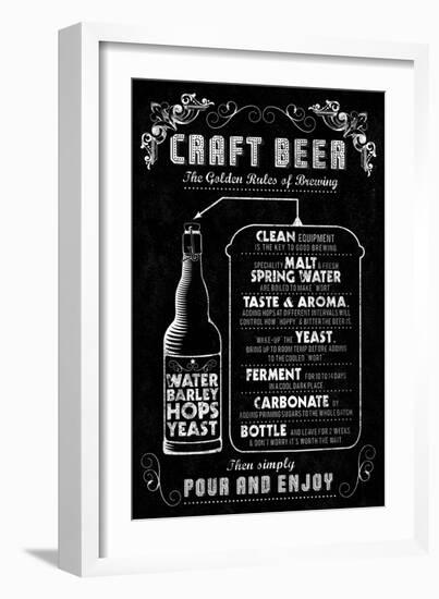 Craft Beer-Tom Frazier-Framed Giclee Print