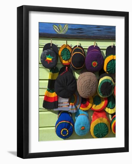 Craft Market, Montego Bay, Jamaica, West Indies, Caribbean, Central America-Richard Cummins-Framed Photographic Print