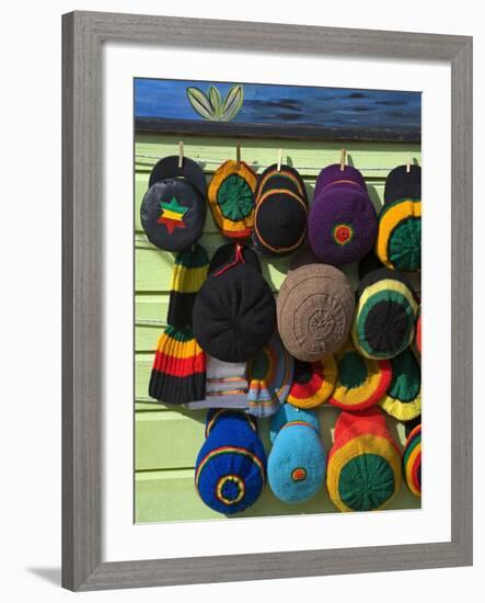 Craft Market, Montego Bay, Jamaica, West Indies, Caribbean, Central America-Richard Cummins-Framed Photographic Print
