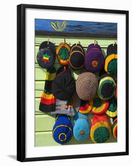 Craft Market, Montego Bay, Jamaica, West Indies, Caribbean, Central America-Richard Cummins-Framed Photographic Print