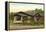 Craftsman Bungalow, South Pasadena, California-null-Framed Stretched Canvas