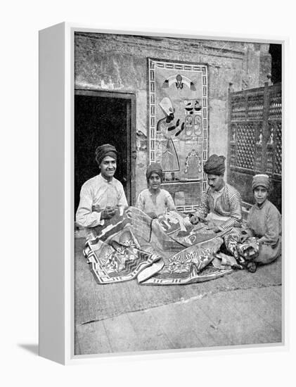 Craftsmen, Cairo, Egypt, Africa, 1936-Donald Mcleish-Framed Premier Image Canvas