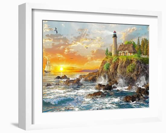 Craggy Cove-Dominic Davison-Framed Art Print