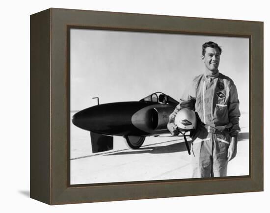 Craig Breedlove and the Spirit of America, 1963-null-Framed Premier Image Canvas