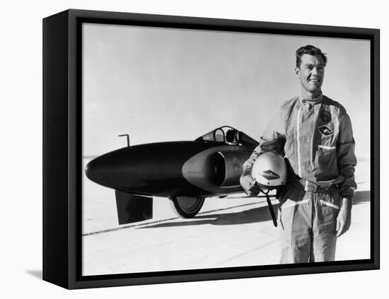 Craig Breedlove and the Spirit of America, 1963-null-Framed Premier Image Canvas