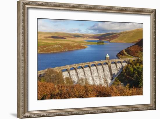 Craig Goch Dam, Elan Valley, Powys, Mid Wales, United Kingdom, Europe-Billy Stock-Framed Photographic Print