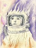 Lady Cosmonaut-Craig Snodgrass-Giclee Print