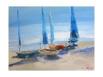 Aspendale Sails 1-Craig Trewin Penny-Art Print