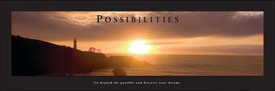 Possibilities - Lighthouse at Sunset-Craig Tuttle-Photo
